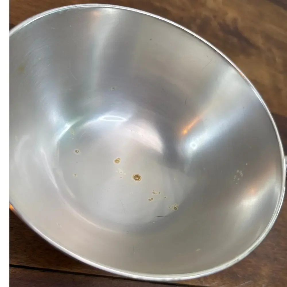 Crate and Barrel Metal Small Reindeer Candy Snack Bowl Christmas Holiday India